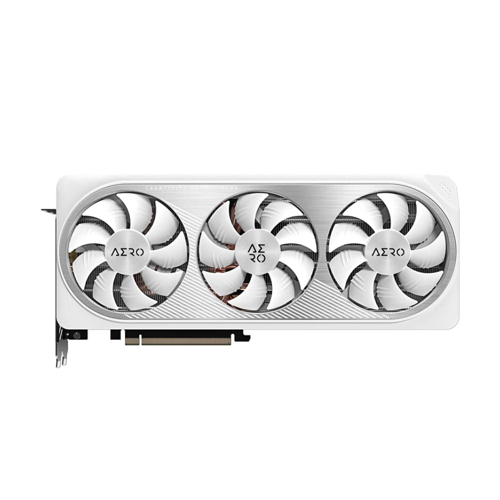 Video card Gigabyte GeForce RTX 4070 SUPER Aero OC, 12GB, GV-N407SAERO OC-12GD, white