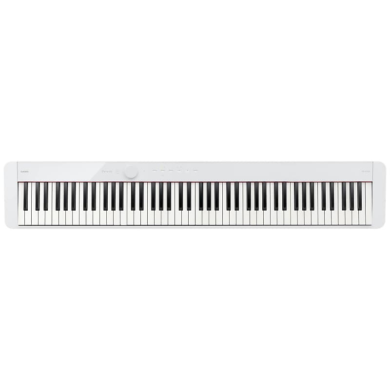 Casio Privia PX-S1100 Digital Piano with Bluetooth and Built-in Speakers, White