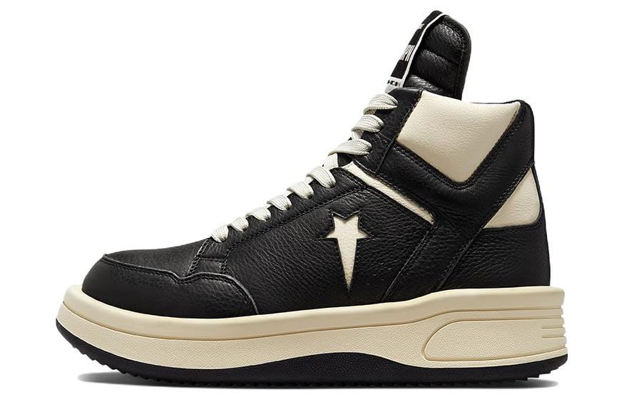 حذاء Rick Owens DRKSHDW x Converse TURBOWPN Black Cloud Cream