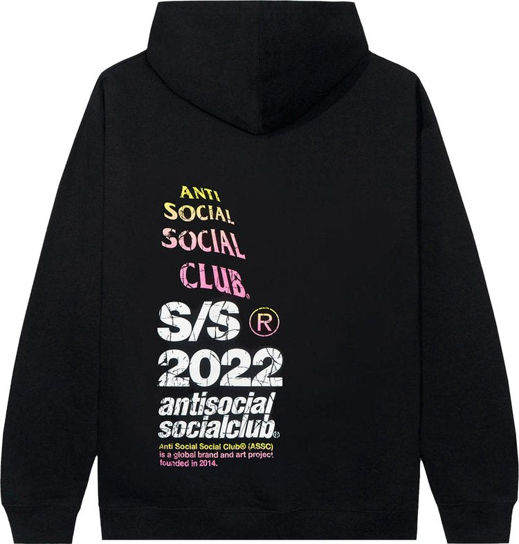 Anti Social Social Club Link In Bio Hoodie 'Black'