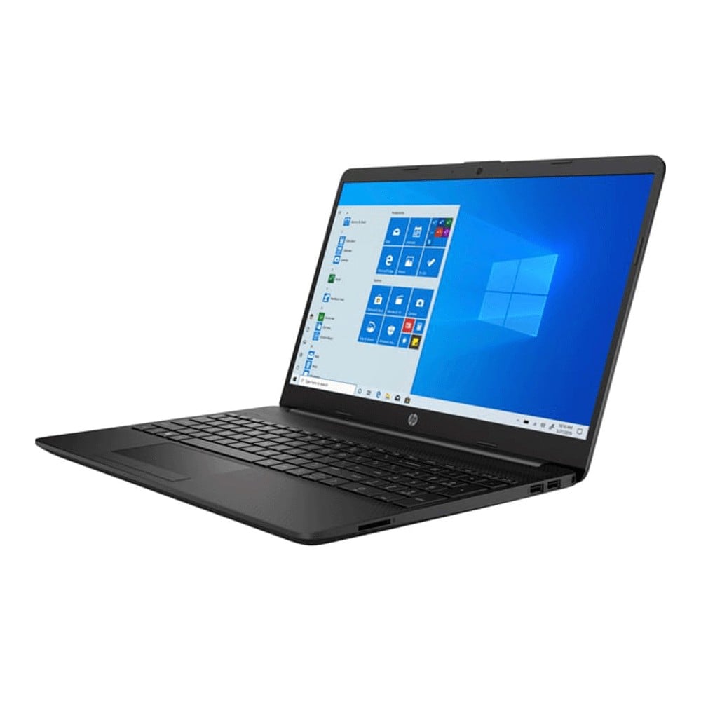 لابتوب HP 15-dw1001wm 15.6" FullHD 4GB/128GB، أسود، لوحة مفاتيح إنجليزية