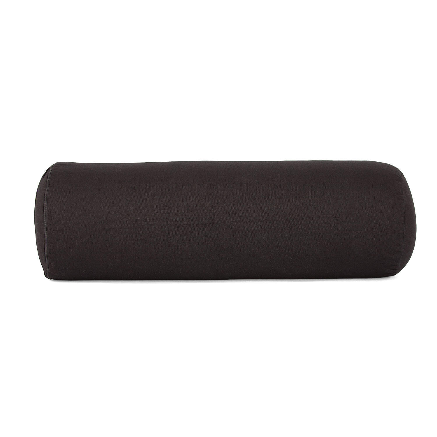 Yoga bolster (round) BASIC black, spelled body BODHI, black