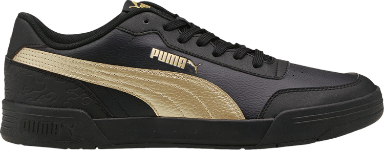 حذاء رياضي Puma Caracal Celestial - أسود Team Gold، أسود