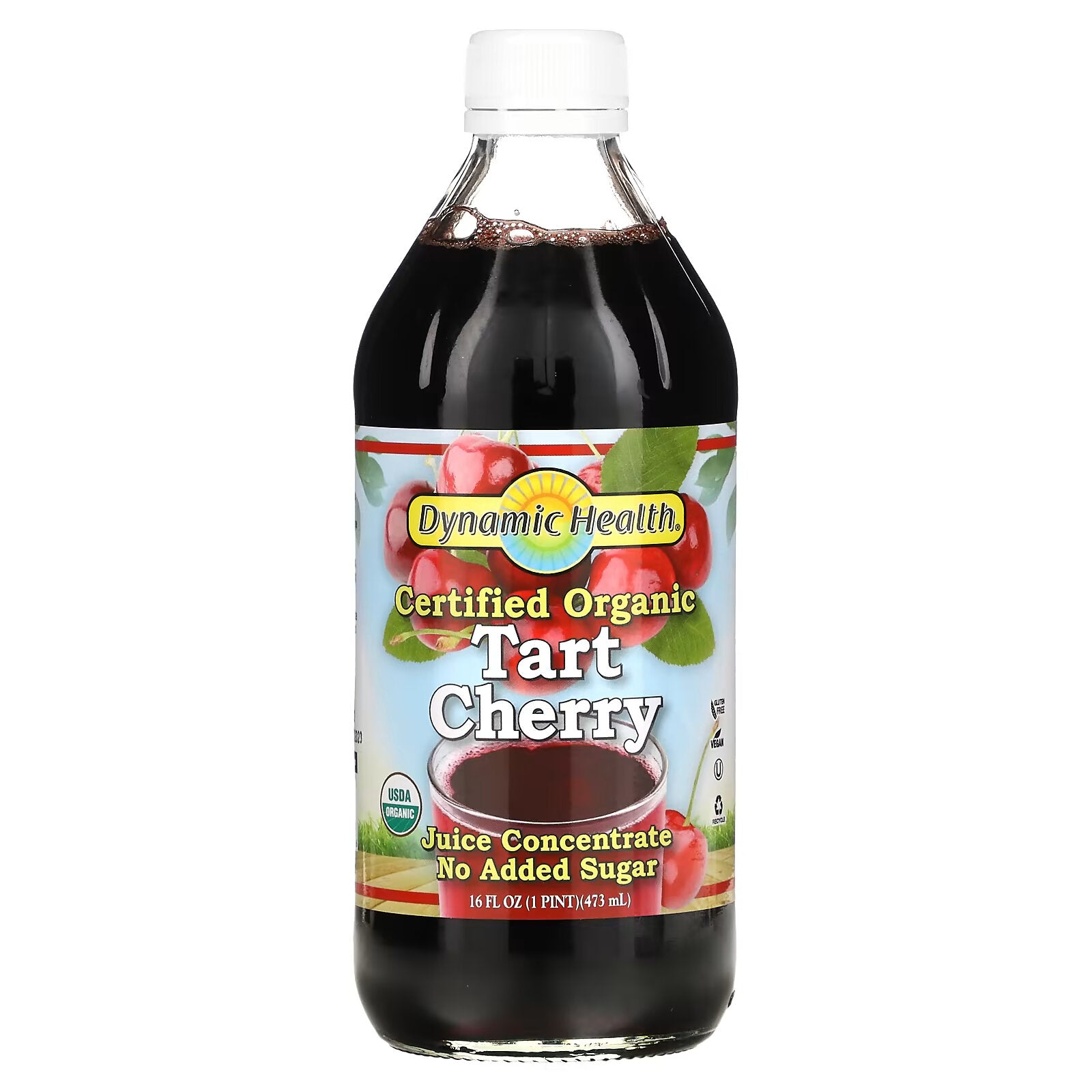 Dynamic Health Laboratories Tart Cherry Juice, 473 ml