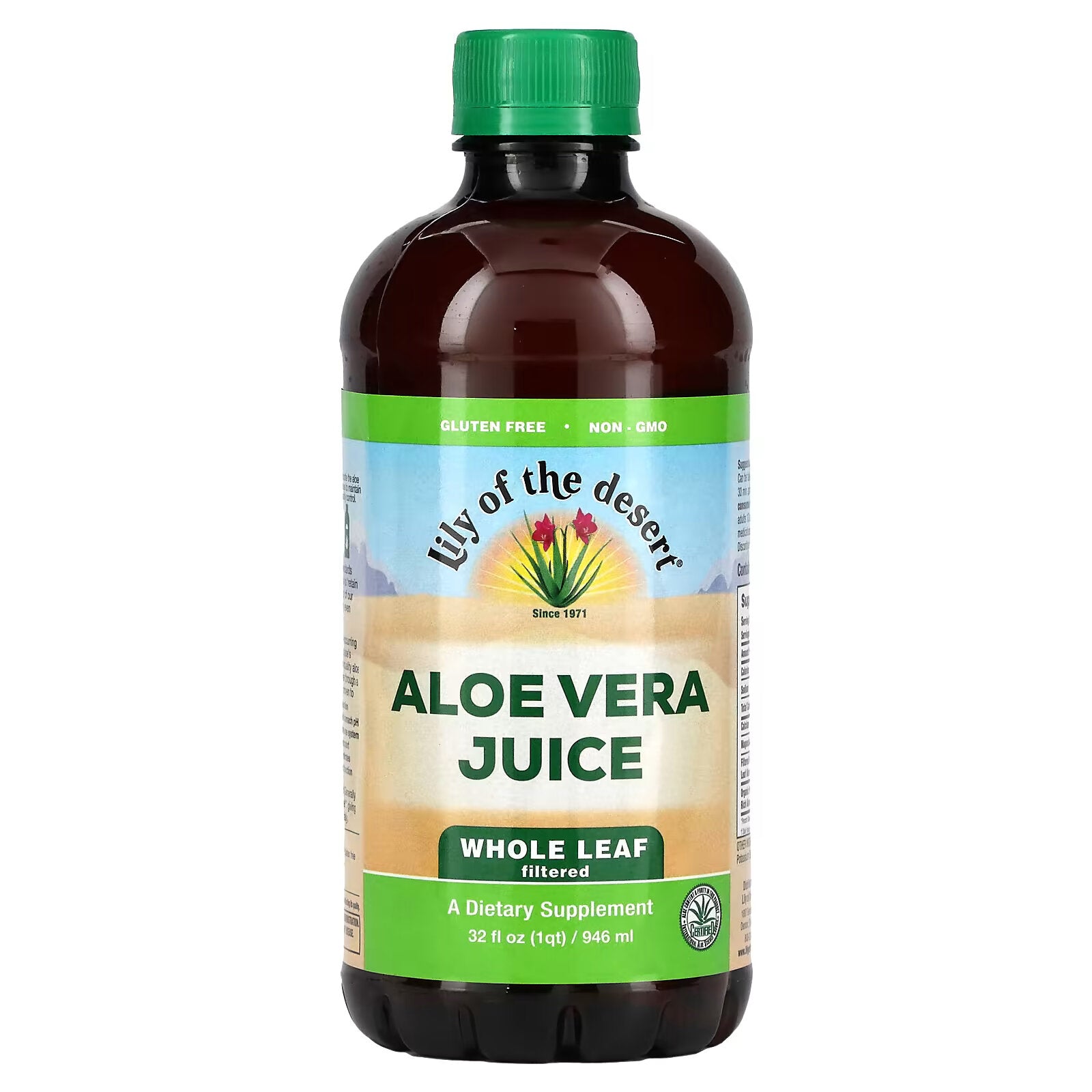 Lily of the Desert, Aloe Vera Juice, Whole Leaf Filter, 32 fl oz (946 ml)