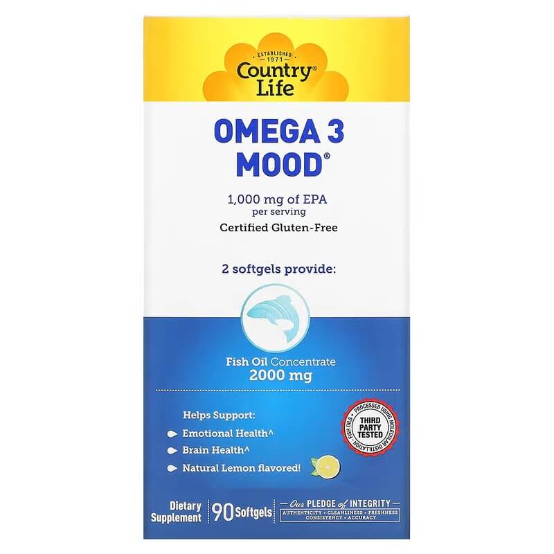 Omega-3 Country Life, 90 tablets