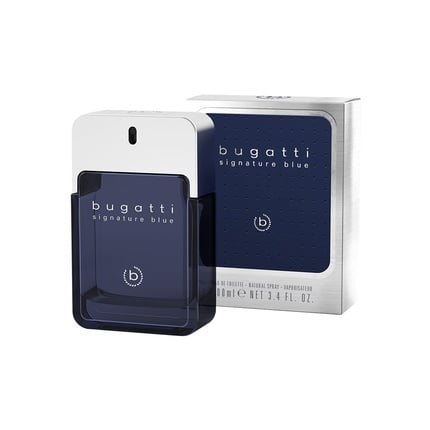 عطر Bugatti Signature Blue للرجال 100 مل - ماء تواليت منعش لأي مناسبة