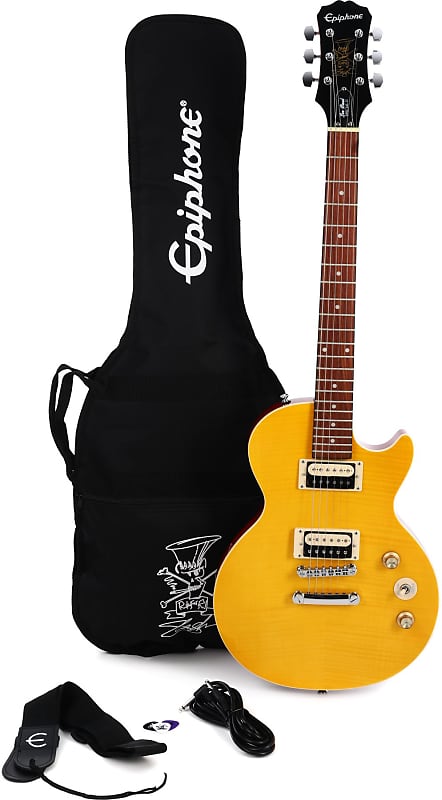 زي Epiphone Slash "AFD" Les Paul Special-II - Appetite Amber ENA2AANH3