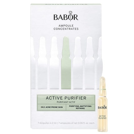 Active Facial Serum Cleanser Ampoules with Tea Tree Oil to Reduce Impurities 2ml , Babor