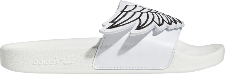 Adidas Jeremy Scott x Adilette Wings Slide Slides, white