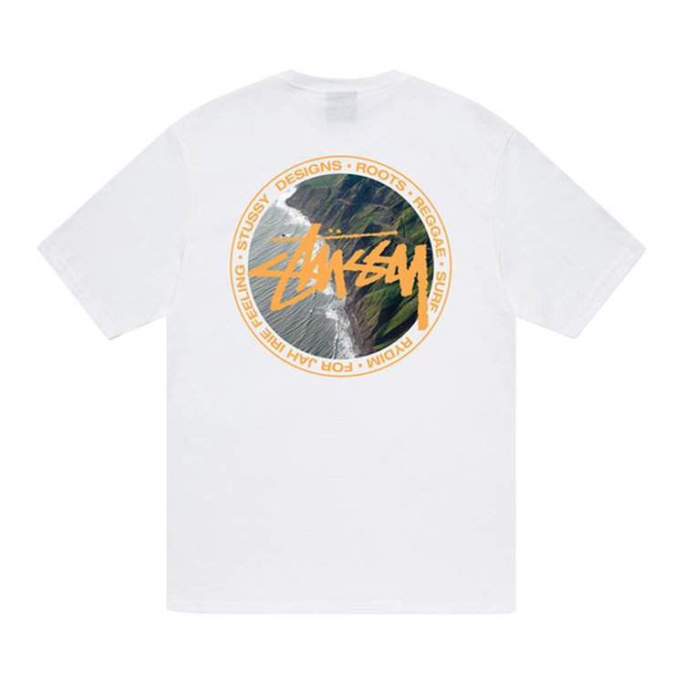 Stussy Coastline Tee 'White', white