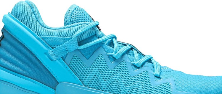 Adidas Crayola x D sneakers. Issue #2 J 'Signal Cyan', blue