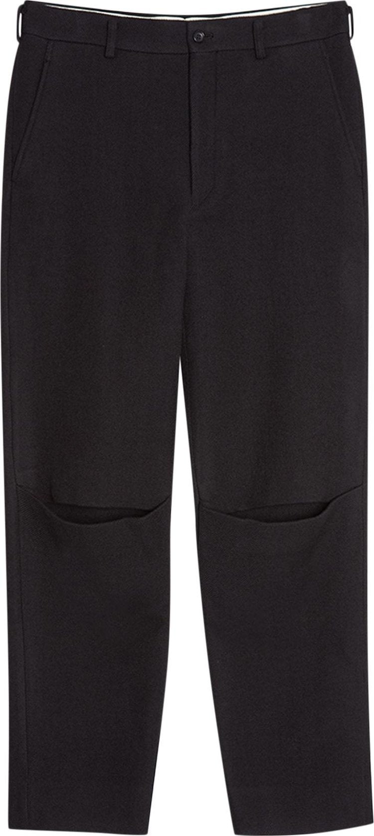 Comme des Garçons Homme Plus Wool Twill Pant 'Black', black