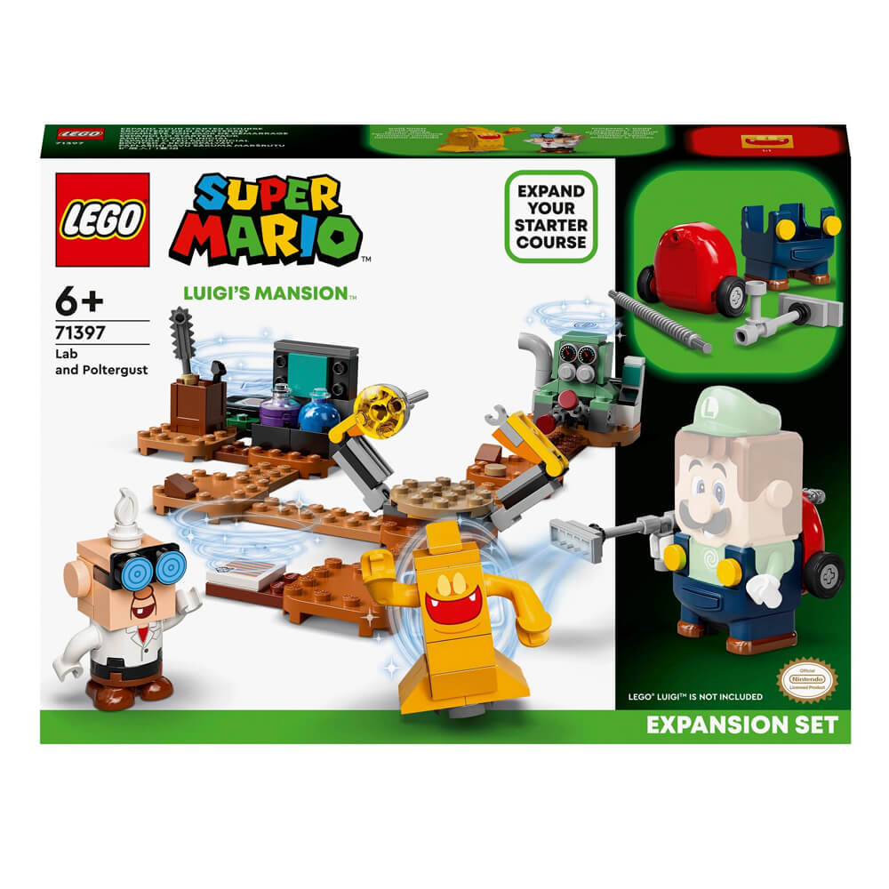 LEGO Super Mario 71397 Luigi's Mansion Lab Expansion Set