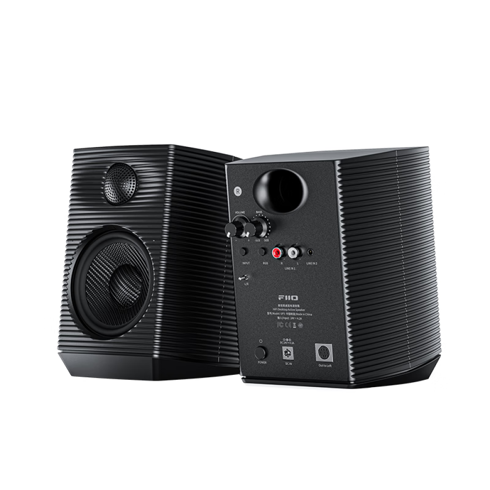 Bookshelf speakers FiiO SP3, 2 speakers, black