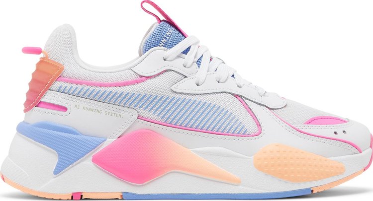 Sneakers Puma Wmns RS-X Pop White Luminous Pink, white