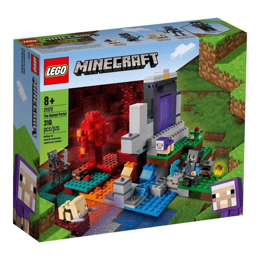 LEGO Minecraft 21172 Destroyed Portal