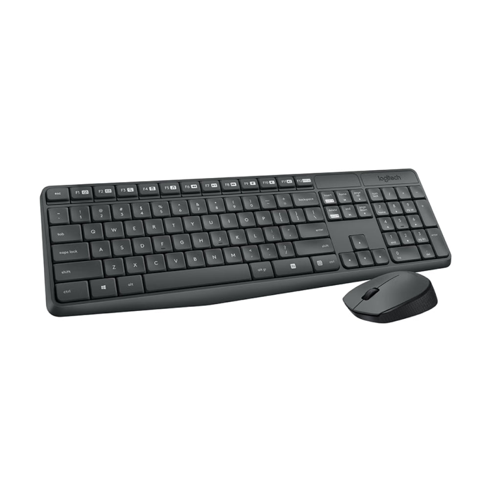 Logitech MK235 peripheral kit (keyboard + mouse), black