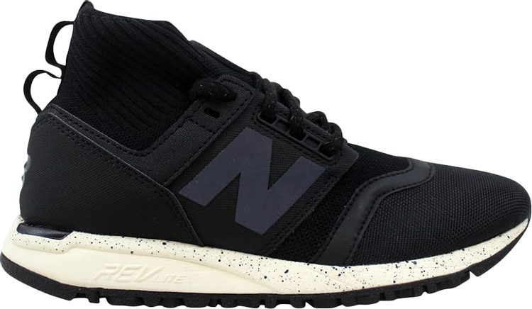 Sneakers New Balance Wmns 247 Mid 'Black Sea Salt', black