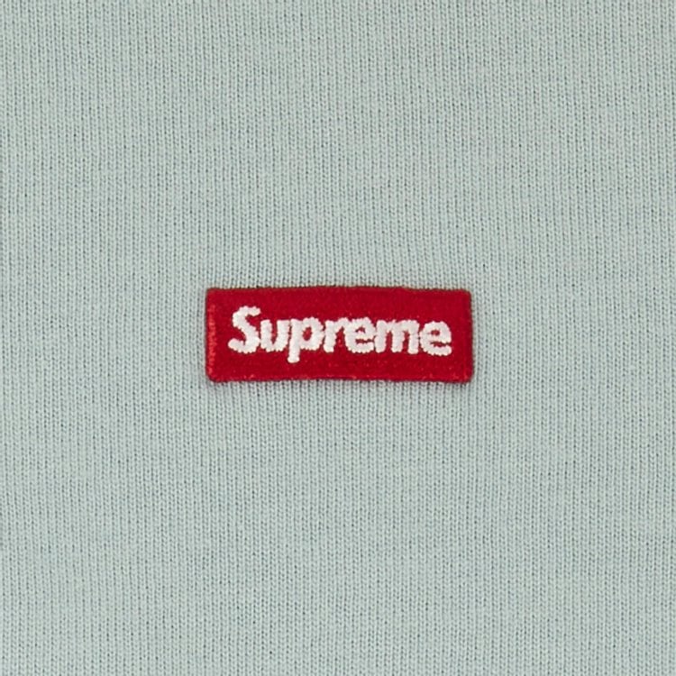 تي شيرت Supreme Small Box بأكمام طويلة 'Light Slate'، أزرق