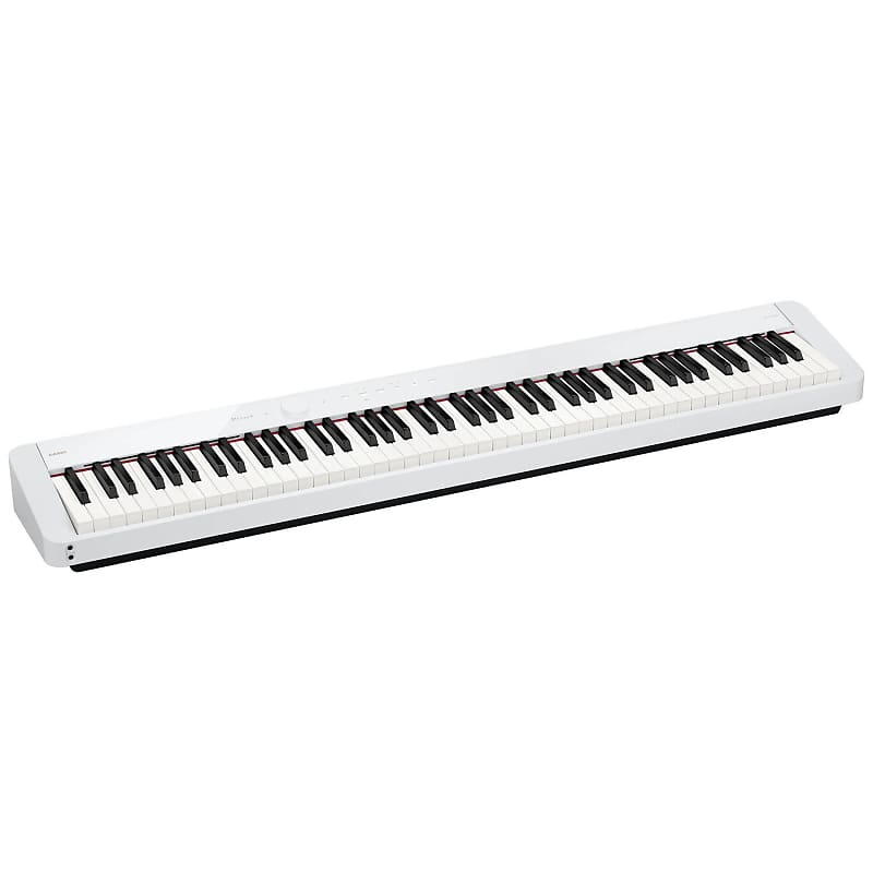 Casio Privia PX-S1100 Digital Piano with Bluetooth and Built-in Speakers, White