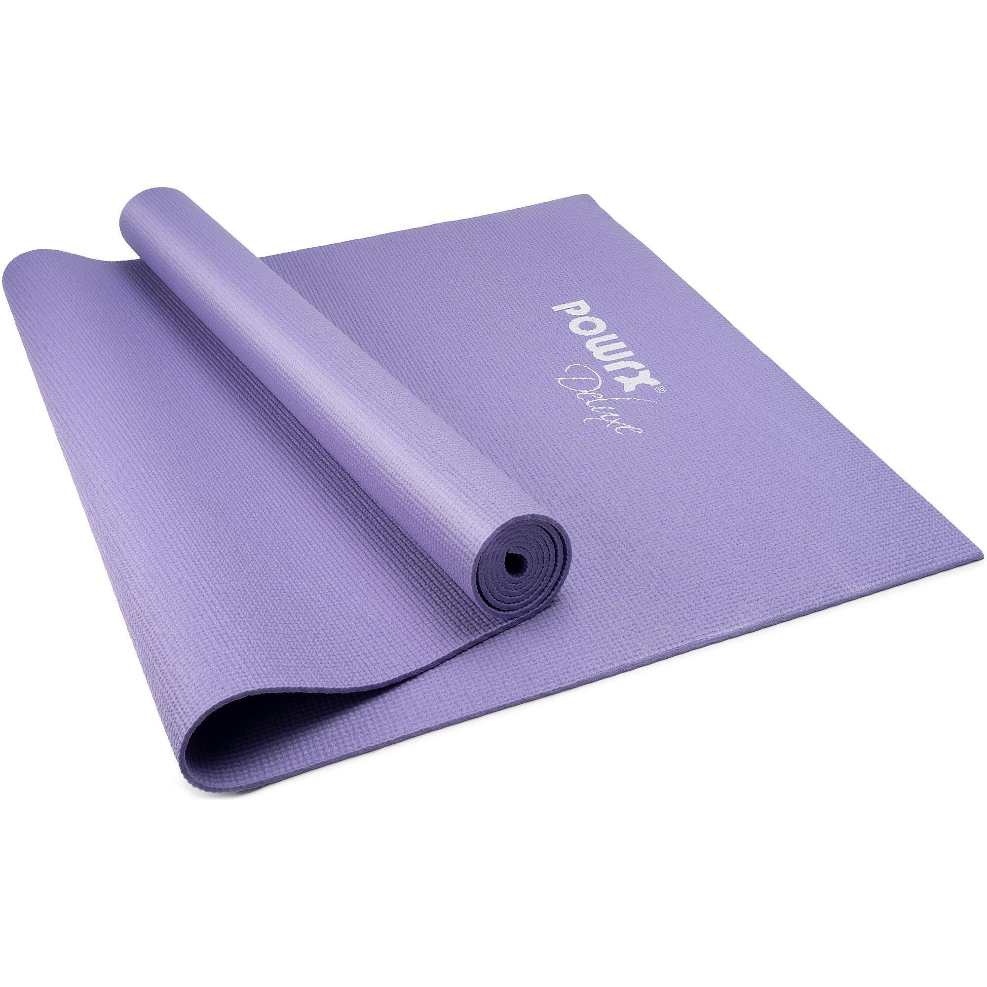 Comfort yoga mat, EVA foam, black BODHI, anthracite gray