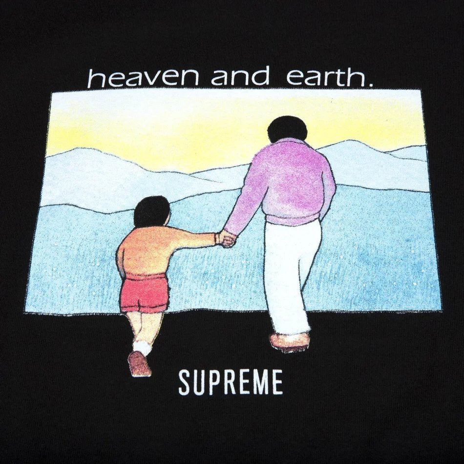 Supreme Heaven And Earth T-shirt, black