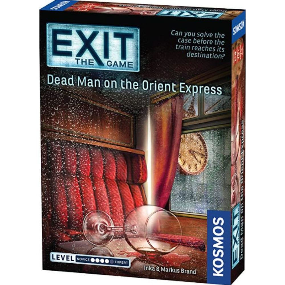 لعبة الطاولة Exit: Dead Man on The Orient Express Thames &amp; Kosmos Dead Man on The Orient Express