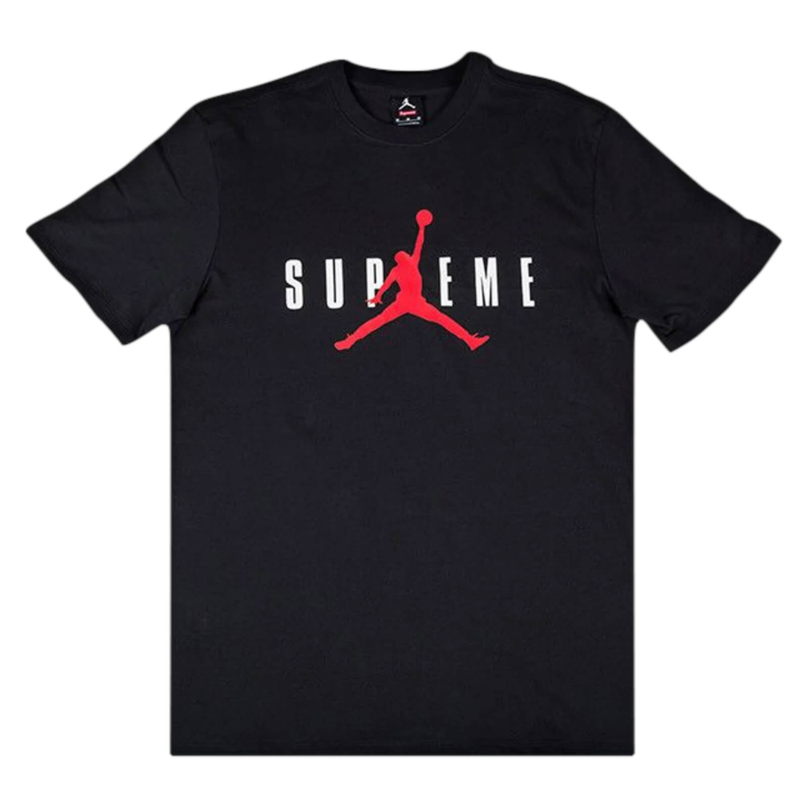 تي شيرت Supreme x Jordan باللون الأسود