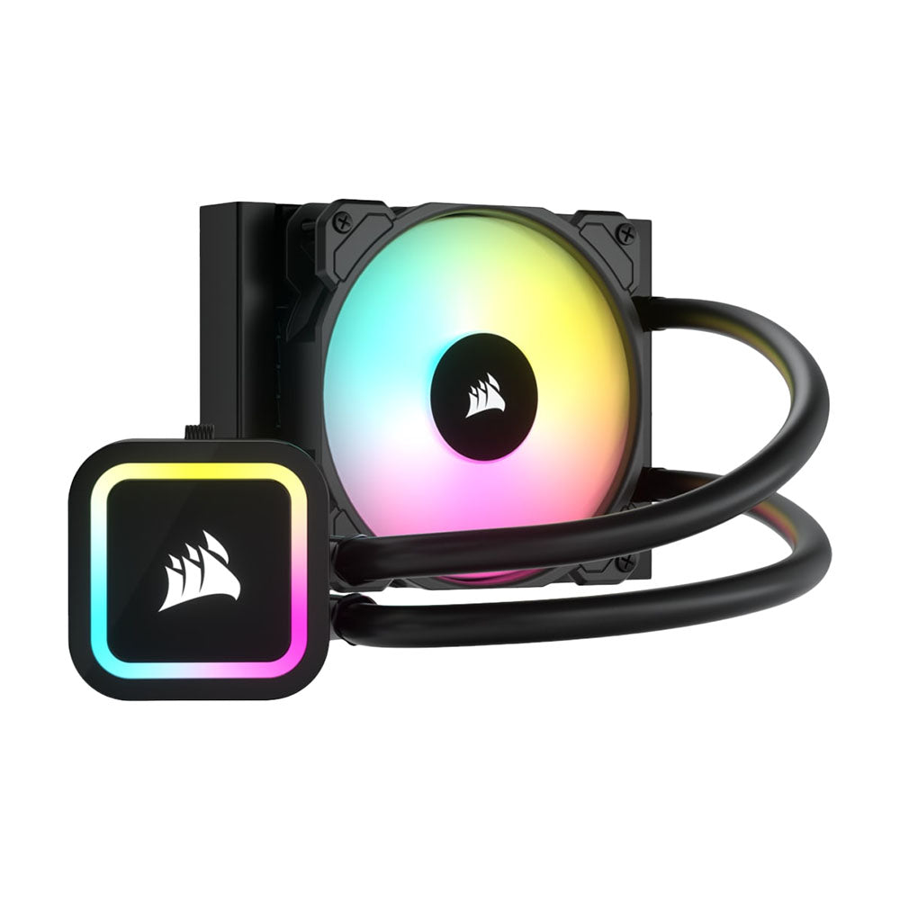 Corsair iCUE H60x RGB Elite water cooling system, black