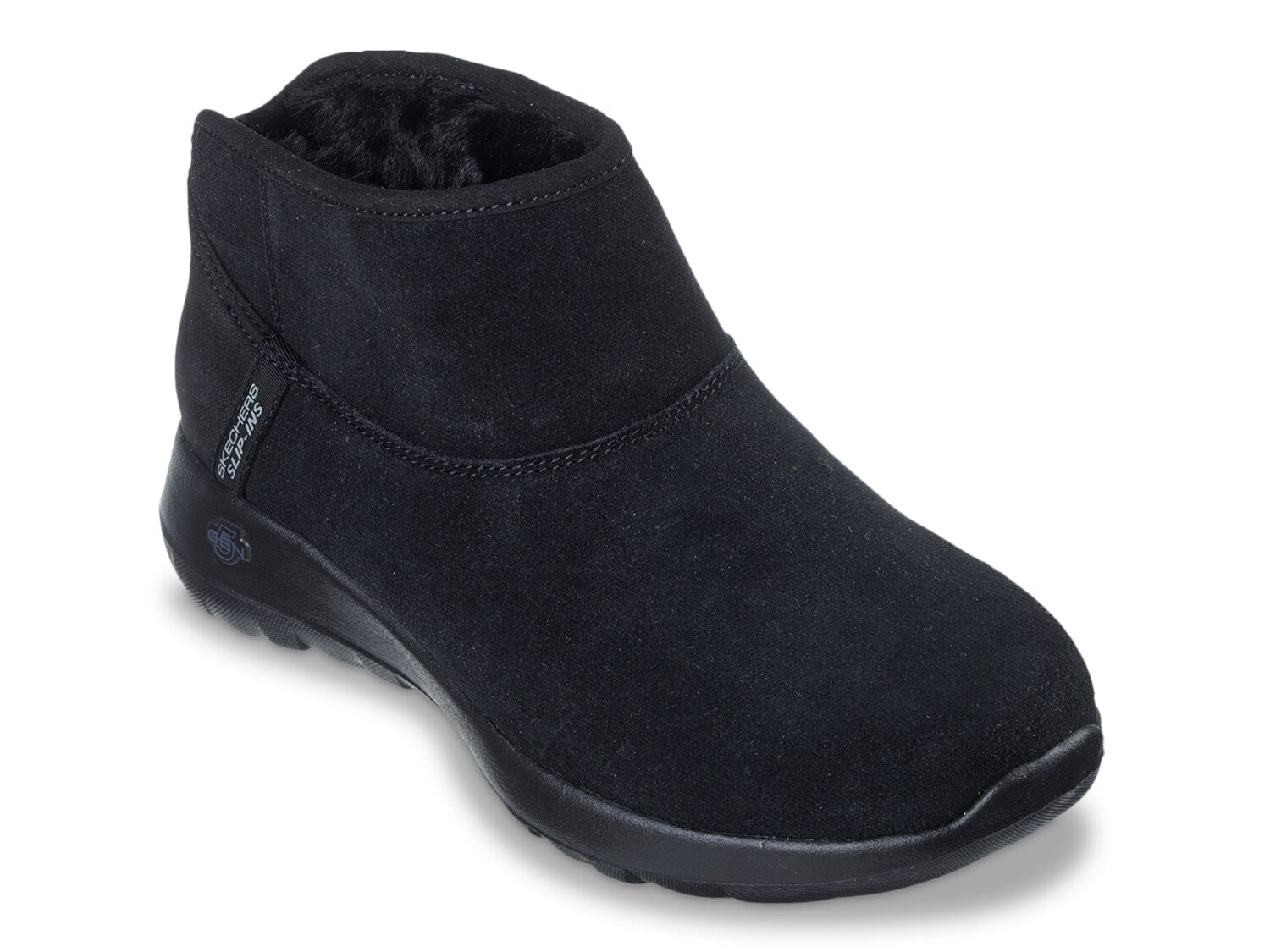 حذاء Skechers On-The-Go Joy Always Cozy Bootie Slip-on باللون الأسود