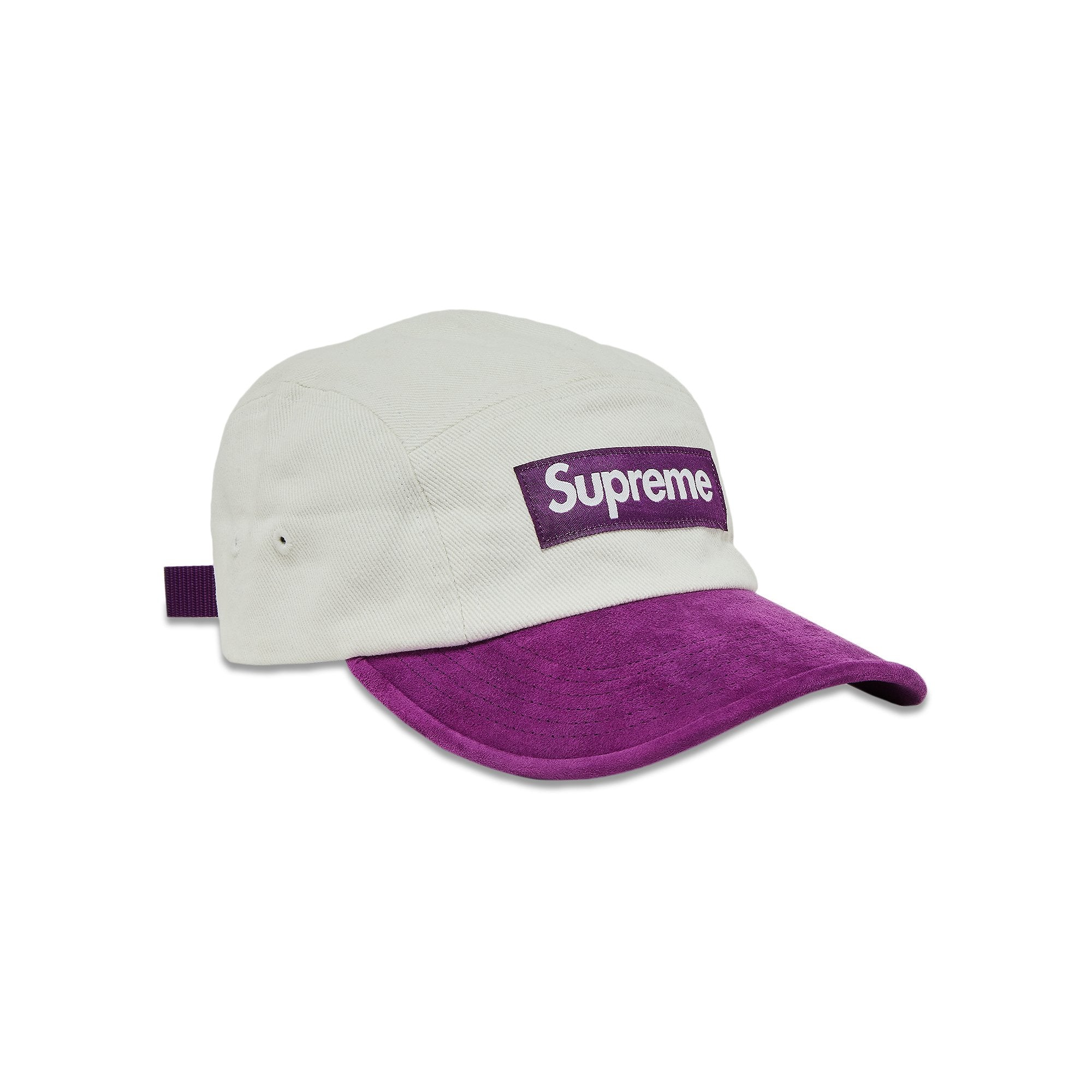 Supreme Suede Cap with Visor Natural