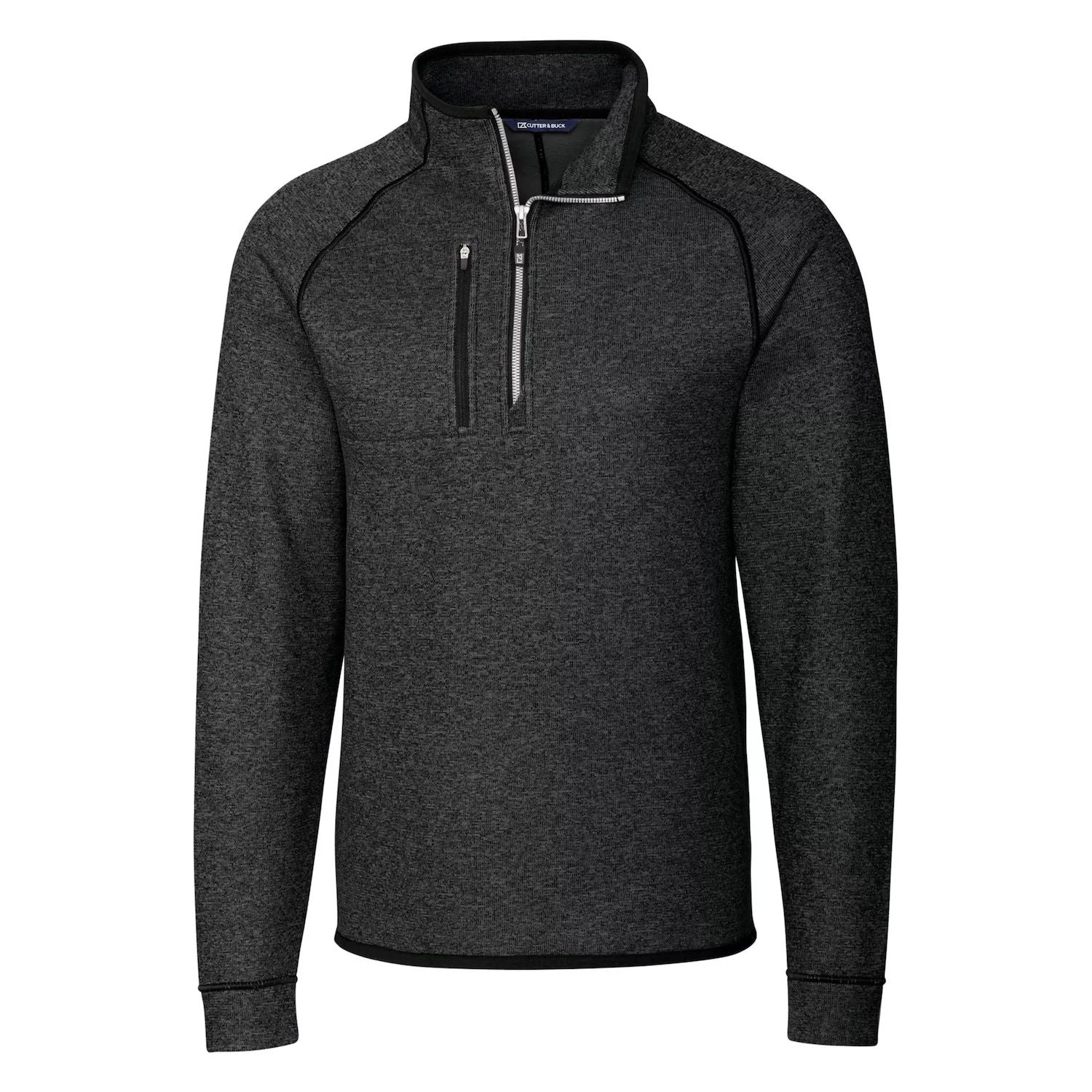 Men's knitted sweater with mainsail Cutter & Buck Large & Tall Half-Zip Pullover