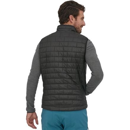 Patagonia men's Nano Puff vest, black