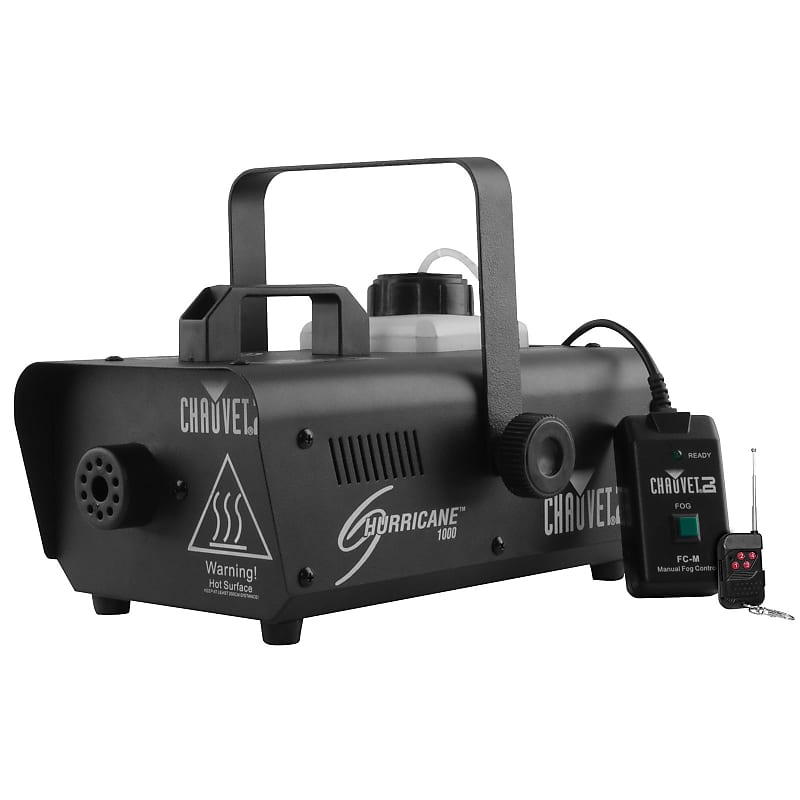 آلة الضباب Chauvet Hurricane 1000 Compact آلة الضباب مع جهاز التحكم عن بعد