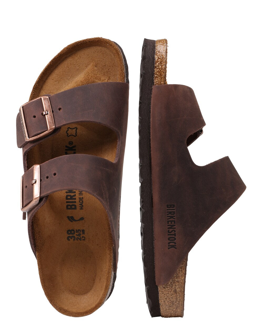 Birkenstock Arizona mules, dark brown