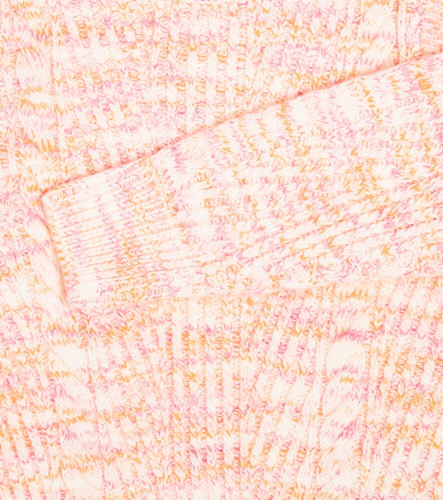 Scotch & Soda open knit sweater, pink