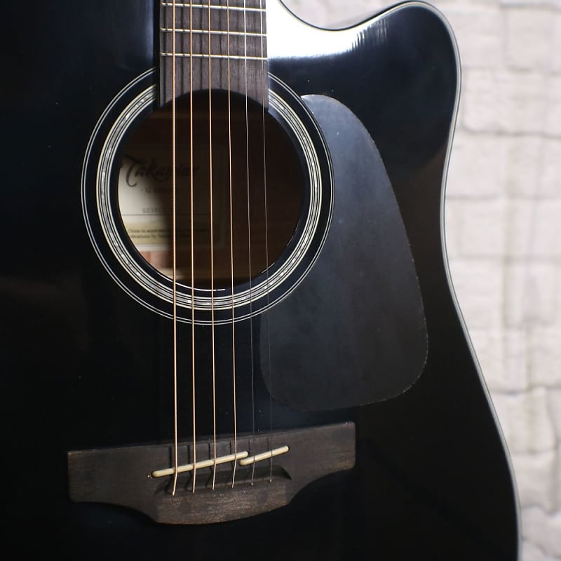 جيتار صوتي/كهربائي Takamine GD30CE-BLK Dreadnought