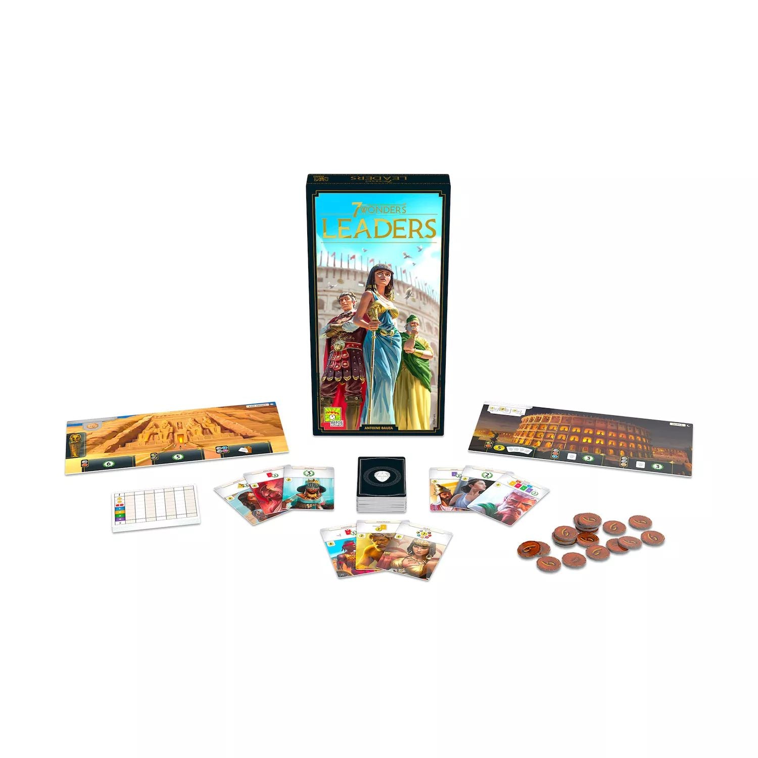 لعبة الطاولة Repos Production 7 Wonders: Leaders Expansion (إصدار جديد) Repos Production