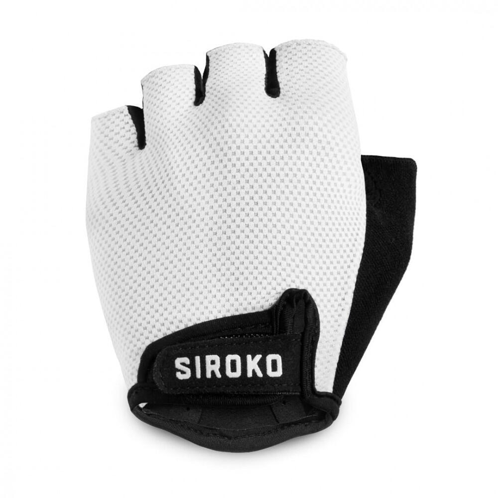 Cycling gloves Aero White SIROKO, white