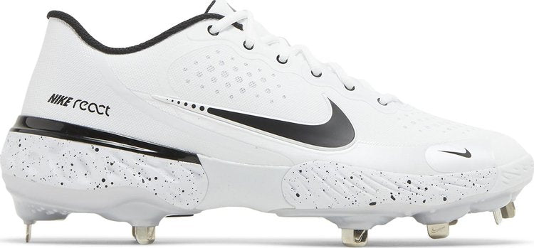 Nike Alpha Huarache Elite 3 Low 'White Grey' Boots, White