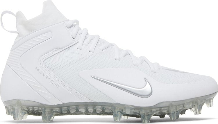 Nike Alpha Huarache 8 Elite 'White Metallic Silver' Boots, White