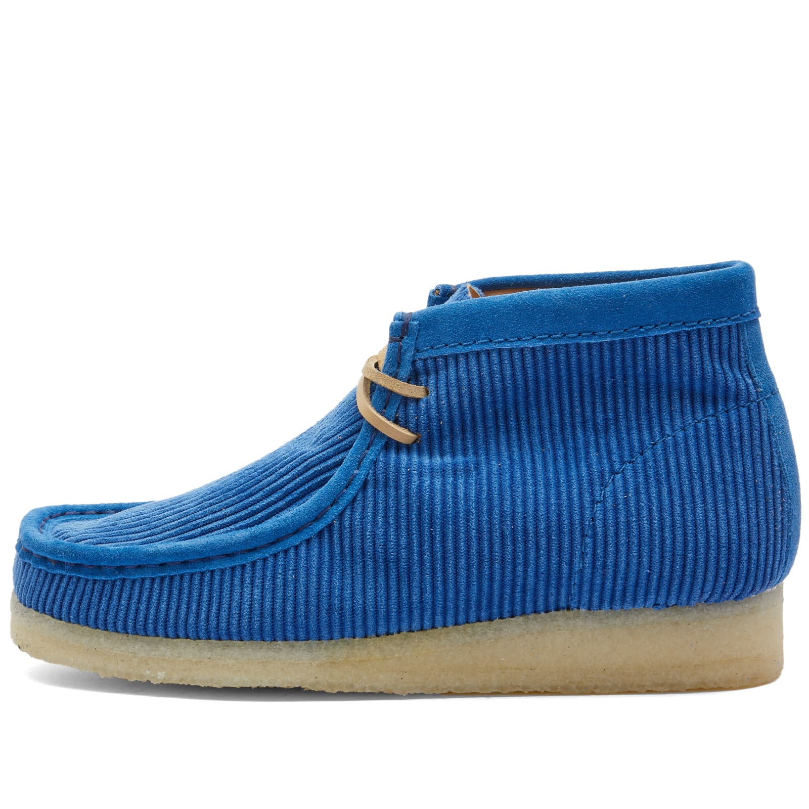 حذاء Mayde Wallabee من Clarks Originals باللون الأزرق