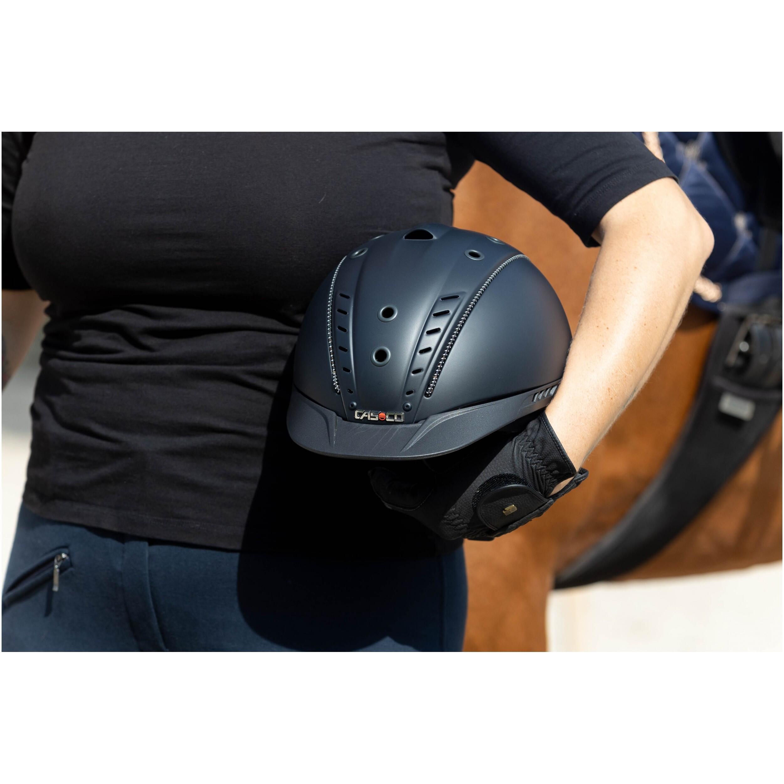 Casco riding helmet, black