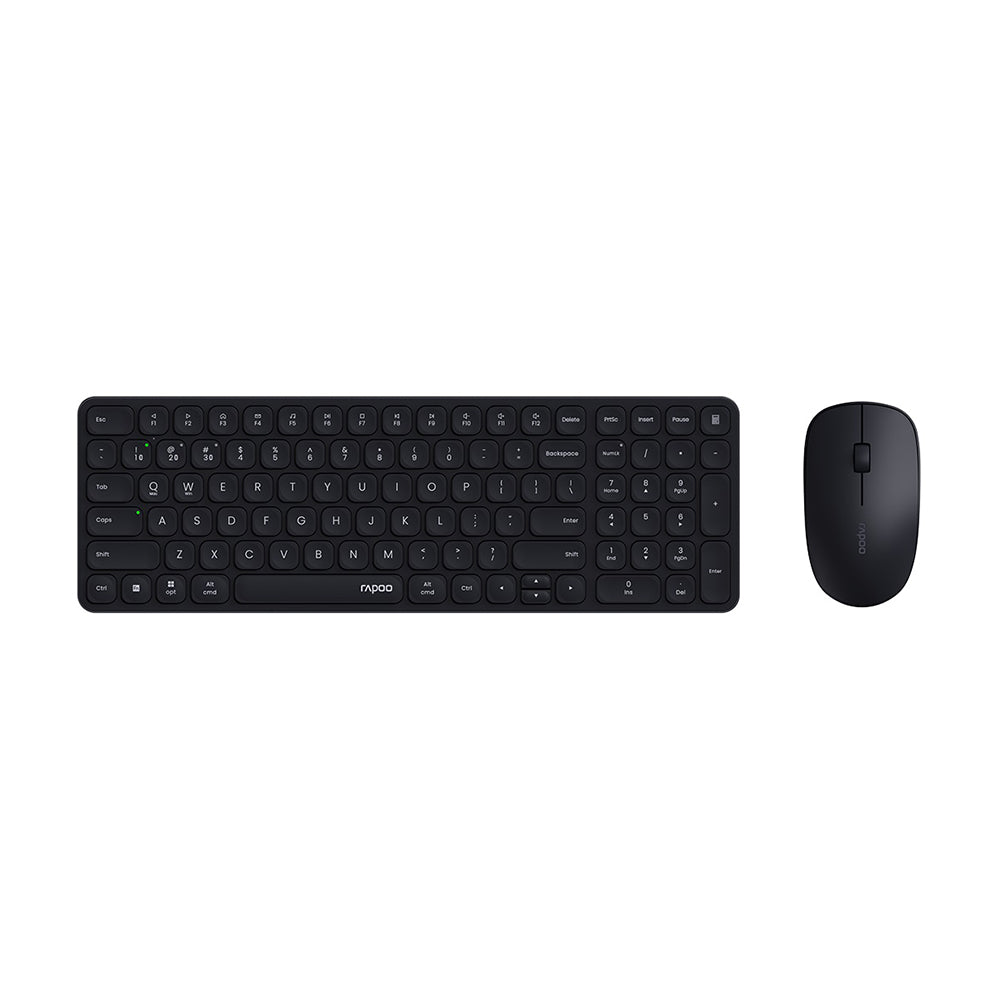 Peripheral kit Rapoo 9300S (keyboard + mouse), wireless, dark gray