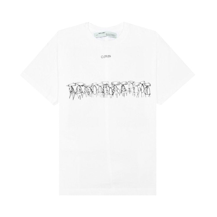 Off-White Futura Atoms Over T-Shirt 'White', White