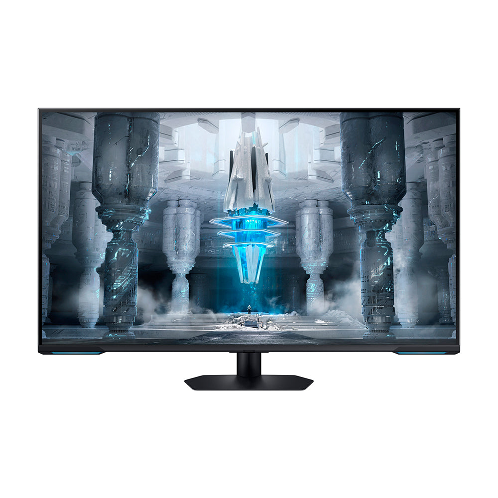 Gaming monitor Samsung S43CG700NC, 43", 3840 x 2160, 144 Hz, VA, black/white