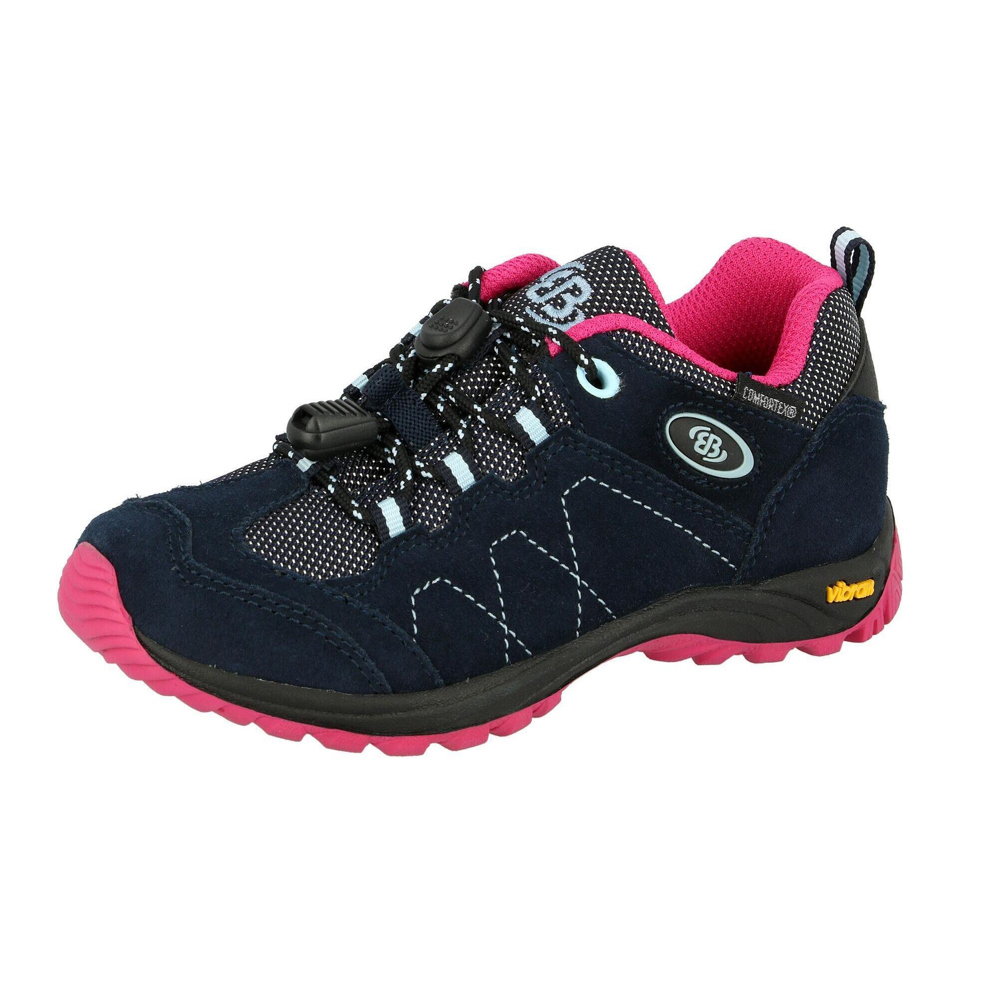 Hiking sneakers Brütting Bergen Low for girls, blue