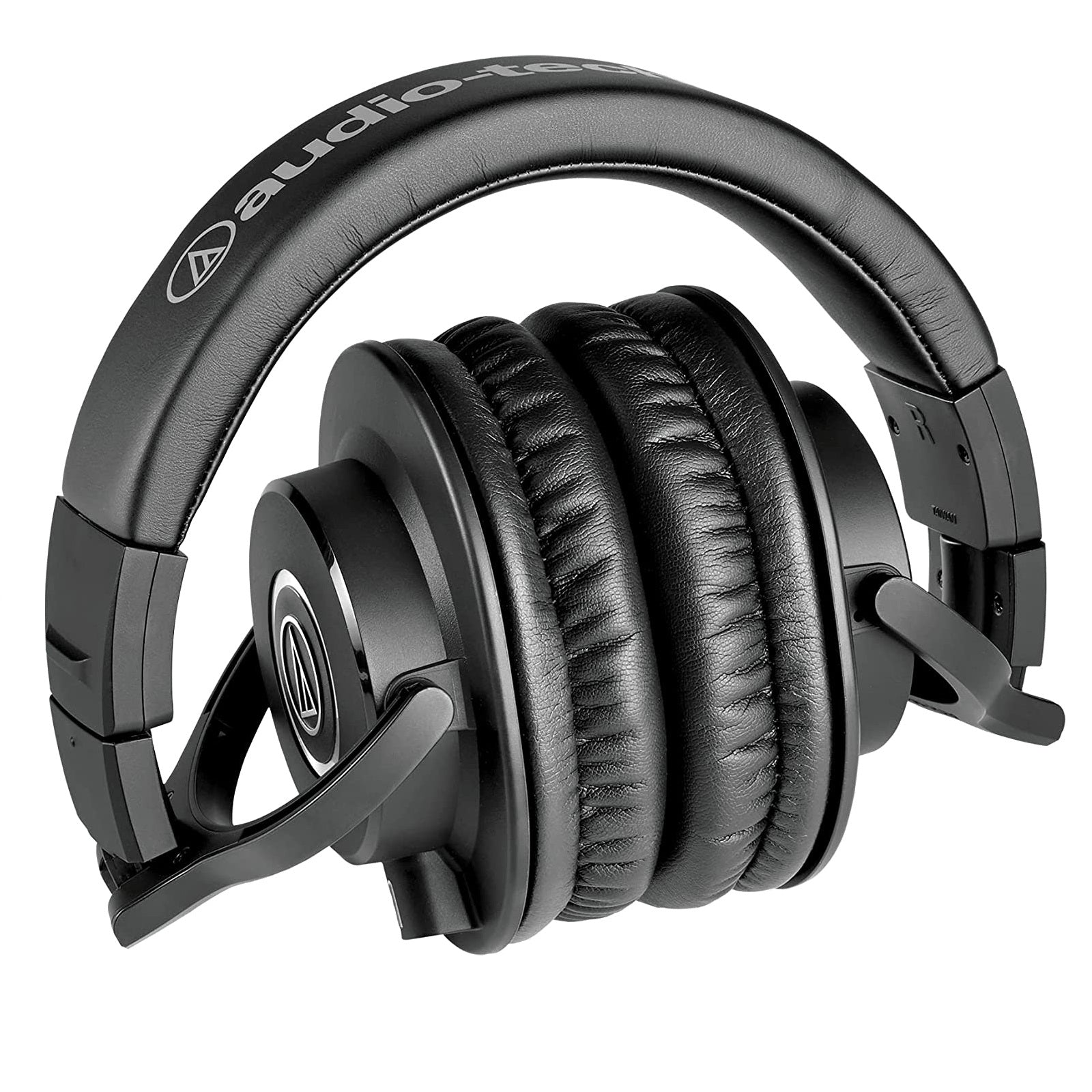 سماعات رأس مراقبة Audio-Technica ATH-M40x سلكية، باللون الأسود