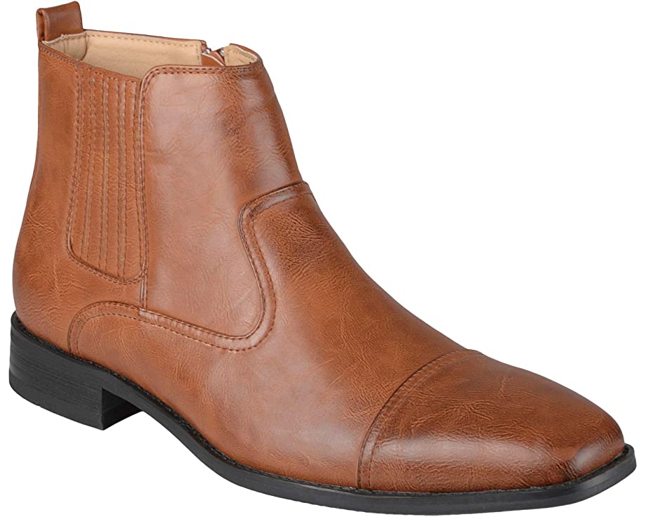 Alex Chelsea Boot Vance Co., brown